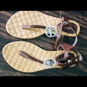 Brown Anna Sandals